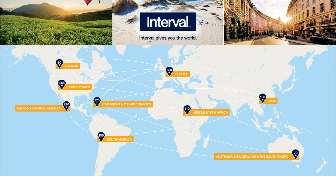 Interval World Map