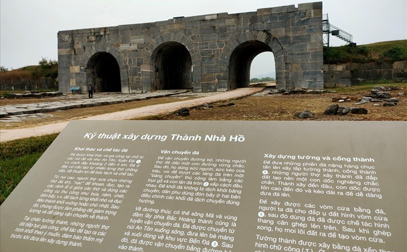 Dự án bảo tồn thành nhà Hồ ở Thanh Hóa: