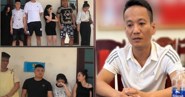 Thanh Hoá: Bắt quả tang 12 đối tượng tổ chức sử dụng trái phép ma túy tại quán karaoke