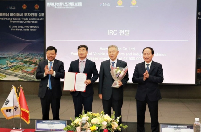 Thành phố Hải Phòng xúc tiến đầu tư với các doanh nghiệp Hàn Quốc