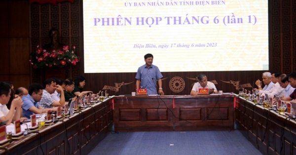 UBND tỉnh Điện Biên tổ chức phiên họp tháng 6 để bàn về nhiều nội dung quan trọng