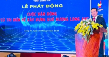 Phát động cuộc vận động “Cử tri hiến kế xây dựng quê hương Long An”