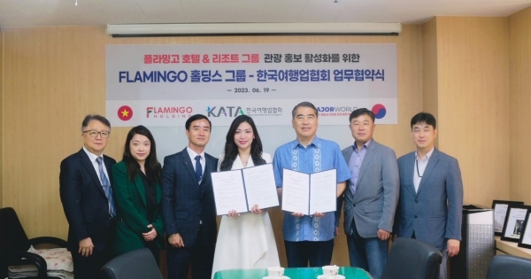 Tập đoàn Flamingo và Hiệp hội các công ty du lịch Hàn Quốc ký thoả thuận hợp tác chiến lược