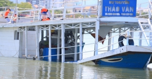 Vụ lật tàu trên Sông Hàn: Cách chức Giám đốc Cảng vụ Đà Nẵng