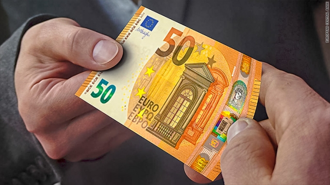 Đồng tiền 50 euro mới. (Ảnh: ECB)
