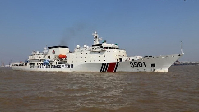 T&agrave;u Hải cảnh 3901 của Trung Quốc tại Biển Đ&ocirc;ng (Ảnh: Military.cn)