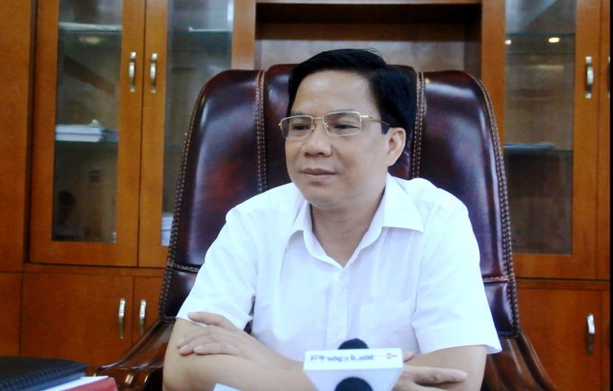 Chủ tịch UBND huyện Bảo Y&ecirc;n Ho&agrave;ng Quang Đạt.