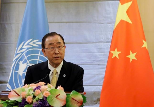 Tổng Thư k&yacute; Li&ecirc;n Hợp Quốc Ban Ki moon. (Ảnh: Reuters)