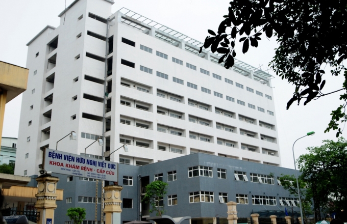 Bệnh viện Việt Đức nơi xảy ra sự việc đ&aacute;ng tiếc tr&ecirc;n. (ảnh: ineternet)