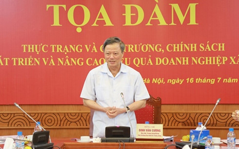 Ph&oacute; trưởng Ban Kinh tế TƯ Đinh Văn Cương. Ảnh: Ban Kinh tế TƯ