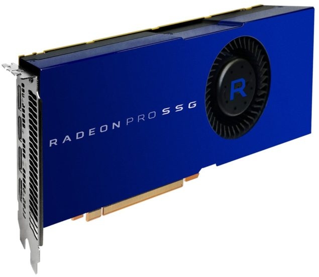 H&igrave;nh ảnh&nbsp;card đồ họa Radeon Pro SSG