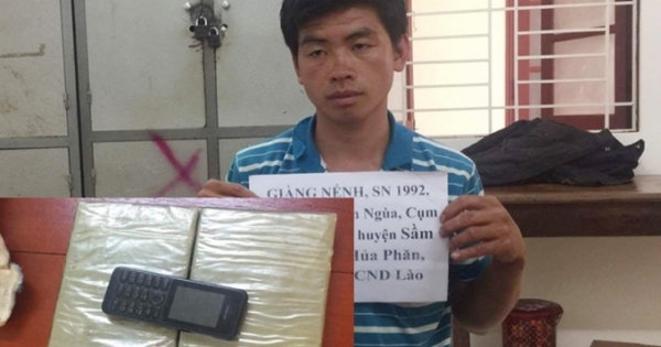 Buôn ma túy về Việt Nam, 1 người Lào bị bắt
