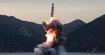 Triều Tiên phóng tên lửa về phía biển Nhật Bản