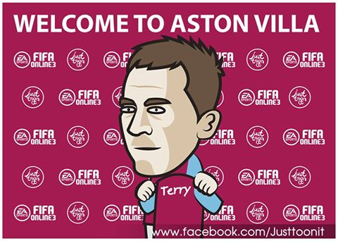 John Terry ra mắt Aston Villa.