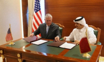 Mỹ, Qatar ký thỏa thuận chống tài trợ khủng bố