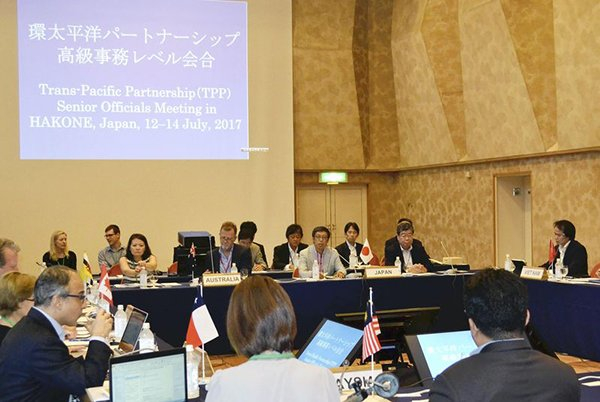 11 nước thảo luận tương lai TPP m&agrave; kh&ocirc;ng c&oacute; Mỹ.