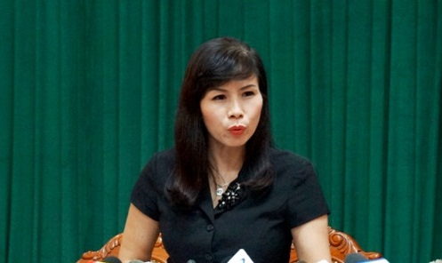 B&agrave; L&ecirc; Mai Trang - Ph&oacute; Chủ tịch UBND Quận Thanh Xu&acirc;n. Ảnh internet.