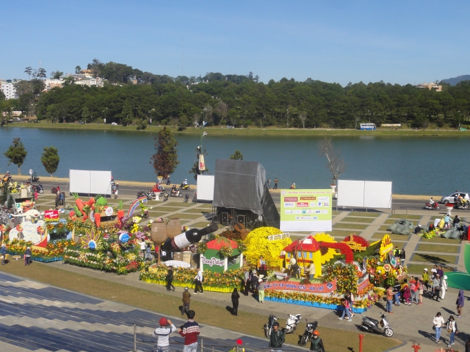 Lễ hội Festival hoa Đ&agrave; Lạt năm 2015.
