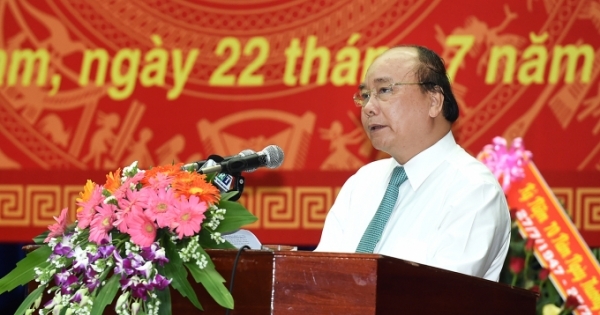 Thủ tướng dự hội nghị biểu dương người có công với cách mạng tại Quảng Nam