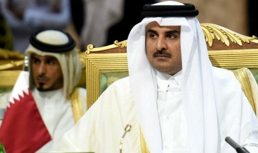 Tiểu vương Qatar Sheikh Tamim bin Hamad al-Thani.