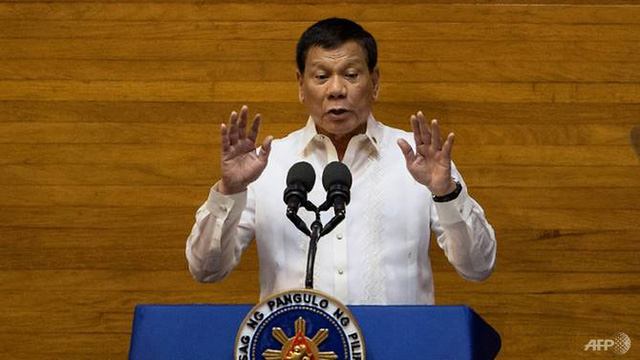 Tổng thống Philippines Rodrigo Duterte. (Ảnh: AFP)