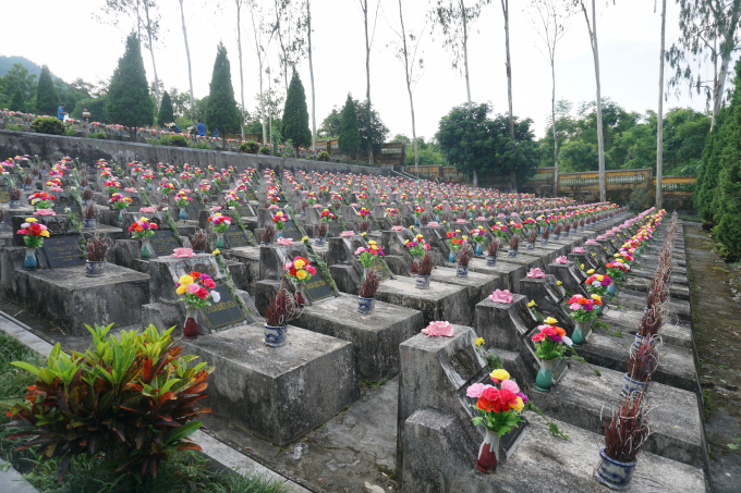 Nghĩa trang Liệt sỹ Quốc gia Vị Xuy&ecirc;n, H&agrave; Giang (Ảnh: Tiến Vũ).