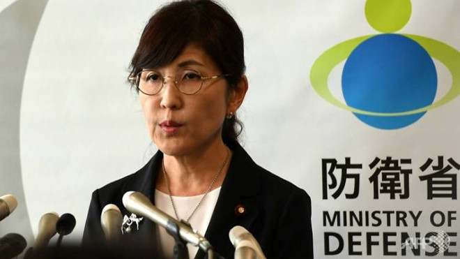 Bộ trưởng Quốc ph&ograve;ng Nhật Bản Tomomi Inada đ&atilde; từ chức sau gần một năm nắm quyền. Ảnh: AFP.