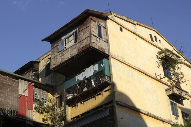 Bộ mặt thảm hại của những khu tập thể cũ ở Hà Nội