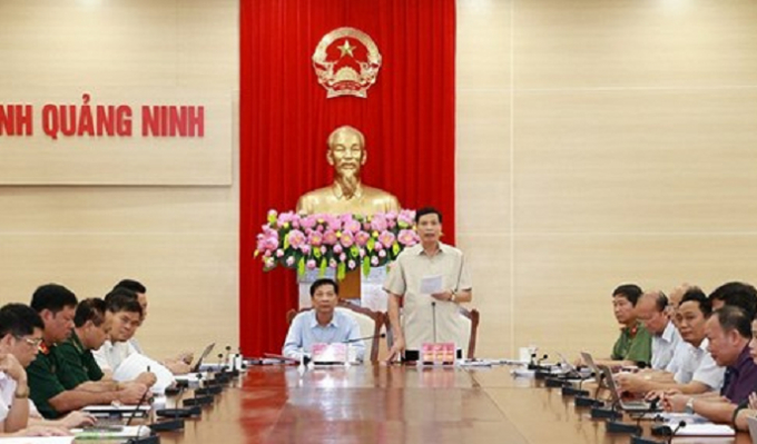 &Ocirc;ng Nguyễn Đức Long - Chủ tịch UBND tỉnh Quảng Ninh ph&aacute;t biểu tại buổi họp thường kỳ của Ch&iacute;nh phủ ng&agrave;y 2/7.&nbsp;