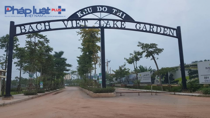 Dự &aacute;n Khu đ&ocirc; thị mới B&aacute;ch Việt Lake Garden.
