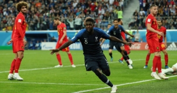 Những hình ảnh đáng nhớ khi Pháp giành vé vào chung kết World Cup 2018