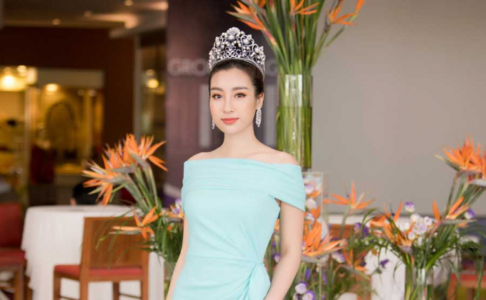 Hoa hậu Đỗ Mỹ Linh tự tin với vai tr&ograve; gi&aacute;m khảo cuộc thi Hoa hậu Việt Nam 2018