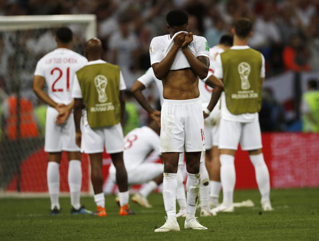 Nỗi buồn của đội tuyển Anh sau thất bại trước Croatia