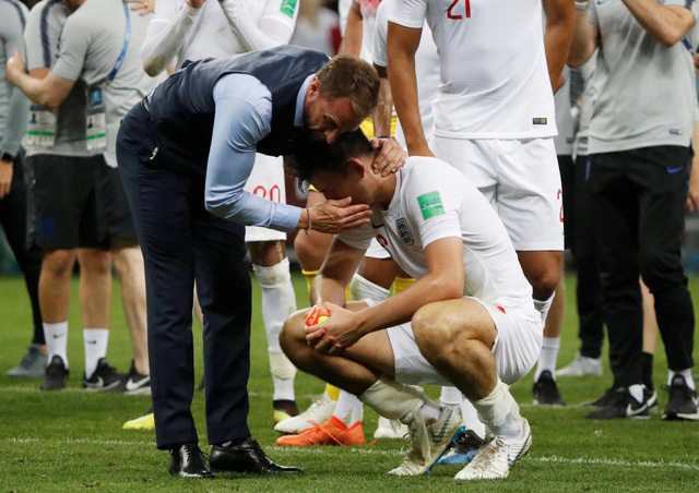 Nỗi buồn của đội tuyển Anh sau thất bại trước Croatia