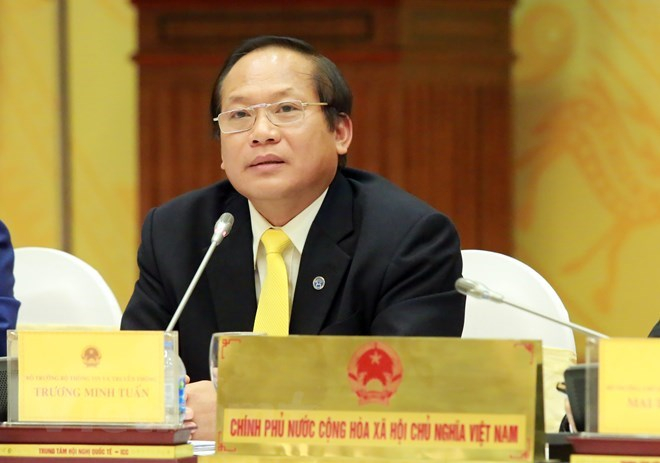 &Ocirc;ng Trương Minh Tuấn, Bộ trưởng Bộ Th&ocirc;ng tin v&agrave; Truyền th&ocirc;ng. (Nguồn: Vietnam+)