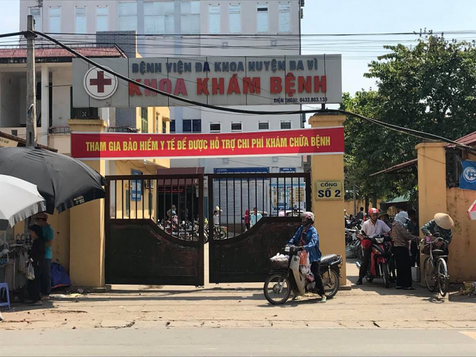 Bệnh viện Đa Khoa huyện Ba V&igrave;.