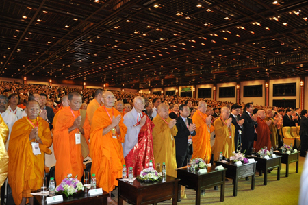 Đại lễ Phật đản LHQ Vesak 2014 được tổ chức tại ch&ugrave;a B&aacute;i Đ&iacute;nh, Ninh B&igrave;nh.