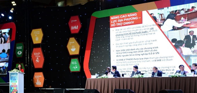 Đại diện Coca-Cola Việt Nam tại Hội nghị to&agrave;n quốc về Ph&aacute;t triển bền vững tại H&agrave; Nội với sự tham gia của Thủ tướng Ch&iacute;nh phủ Nguyễn Xu&acirc;n Ph&uacute;c