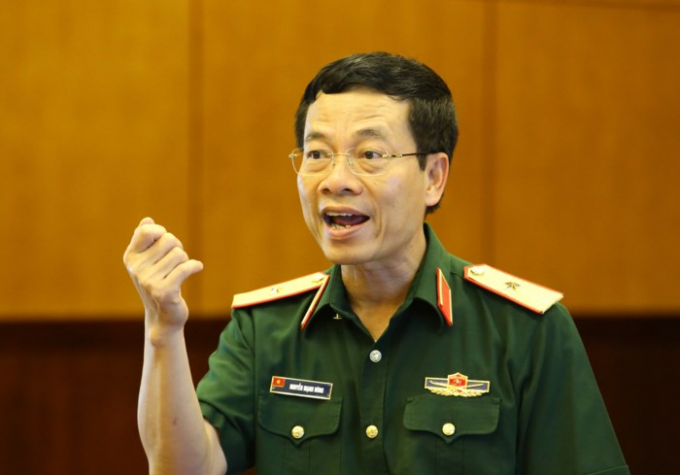 Thiếu tướng Nguyễn Mạnh H&ugrave;ng l&agrave;