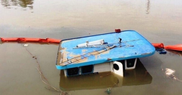 Hải Phòng: Chìm sà lan một thuyền viên tử nạn