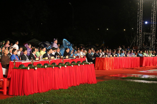 C&aacute;c đại biểu tham dự Lễ kỷ niệm 50 năm Chiến thắng Đồng Lộc.