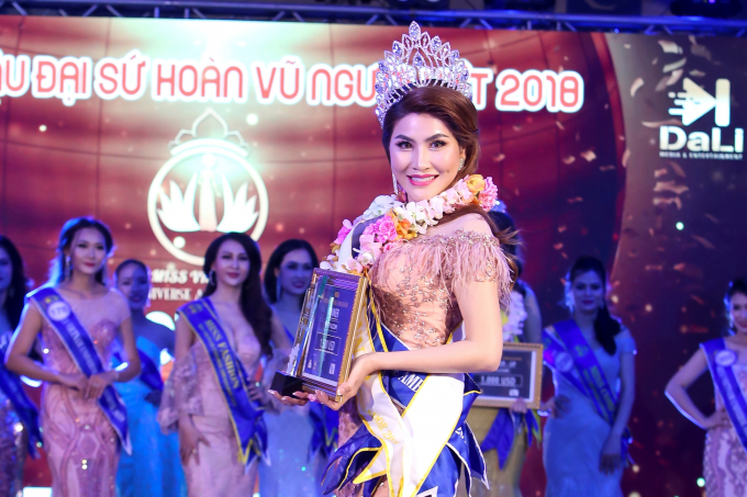 Lộ diện chủ nh&acirc;n Hoa hậu Đại sứ Ho&agrave;n vũ người Việt 2018