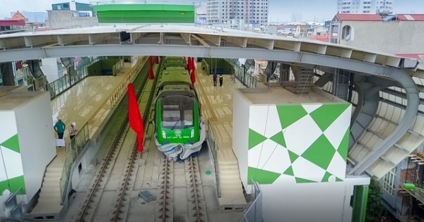 Hà Nội: Đóng điện toàn tuyến, sắp chạy thử đường sắt Cát Linh - Hà Đông
