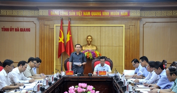 Quyết định thành lập Đoàn kiểm tra của Ban Bí thư T.Ư Đảng tại Hà Giang