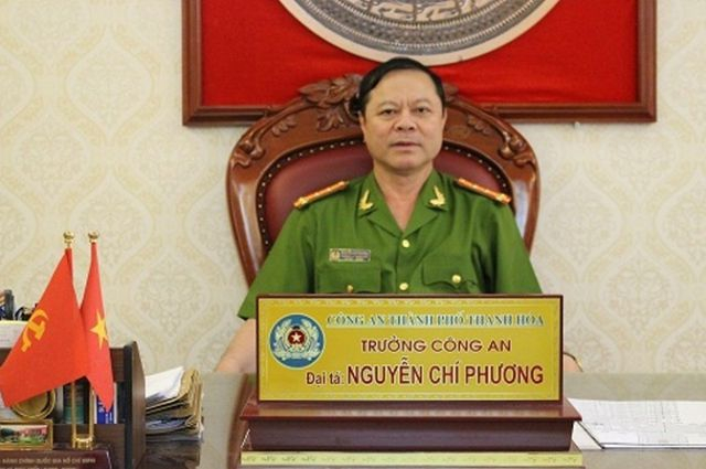 Việc xử lý ông Nguyễn Chí Phương, nguyên Trưởng Công an TP Thanh Hóa hiện đang chờ kết quả điều tra từ Cơ quan điều tra VKSND Tối cao.