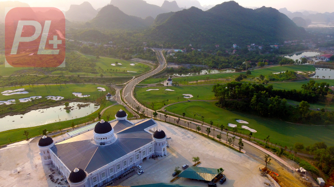 Dự án sân golf Kim Bảng được Thủ tướng Chính phủ phê duyệt chủ trương đầu tư với quy mô 36 lỗ, trên diện tích gần 200 ha. Ảnh Golfasian.vn.