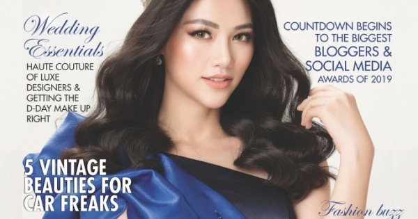 Hoa hậu Phương Khánh đẹp mê hồn khi lên bìa tạp chí danh tiếng