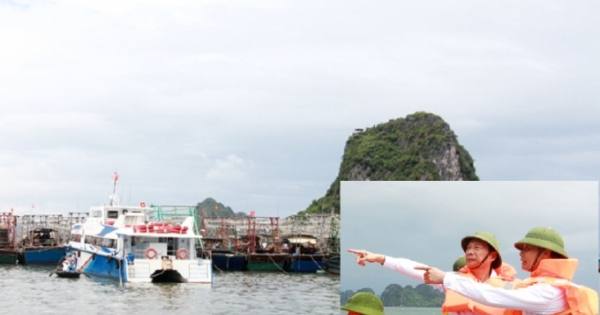 Quảng Ninh: Hơn 1.600 du khách không thể vào đất liền do ảnh hưởng bão số 2