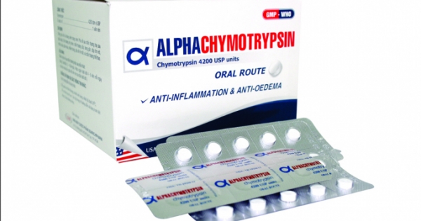 Thu hồi thuốc Alphachymotrypsine 4200 của Công ty CP Dược Đồng Nai vì vi phạm chất lượng mức độ 2