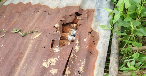 Lâm Đồng: Hoảng hồn phát hiện hầm đạn cối trong lúc múc đất